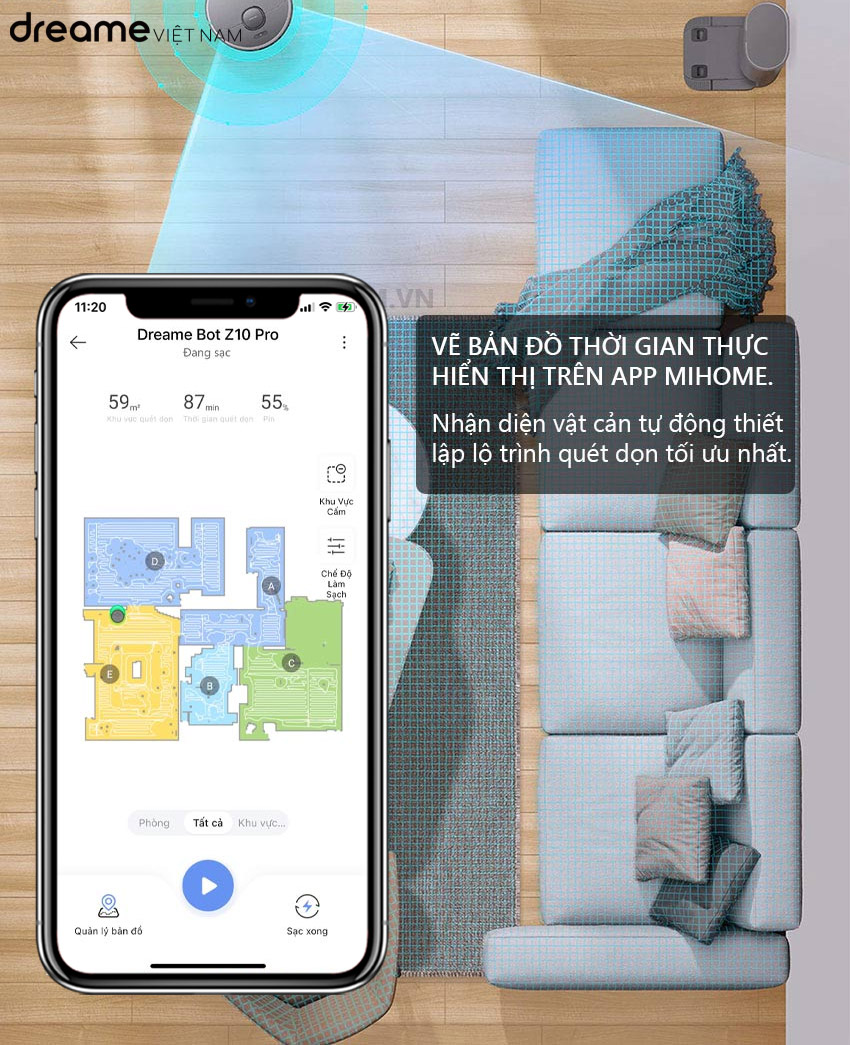 Robot Hút Bụi Dreame Bot Z10 Pro là một sản phẩm cực kỳ hữu ích trong việc giúp bạn giải quyết vấn đề vệ sinh nhà cửa một cách nhanh chóng và hiệu quả. Với công nghệ hiện đại và tính năng ưu việt của nó, đây sẽ là trợ thủ đắc lực giúp bạn có một căn nhà luôn sạch sẽ và thoáng mát.