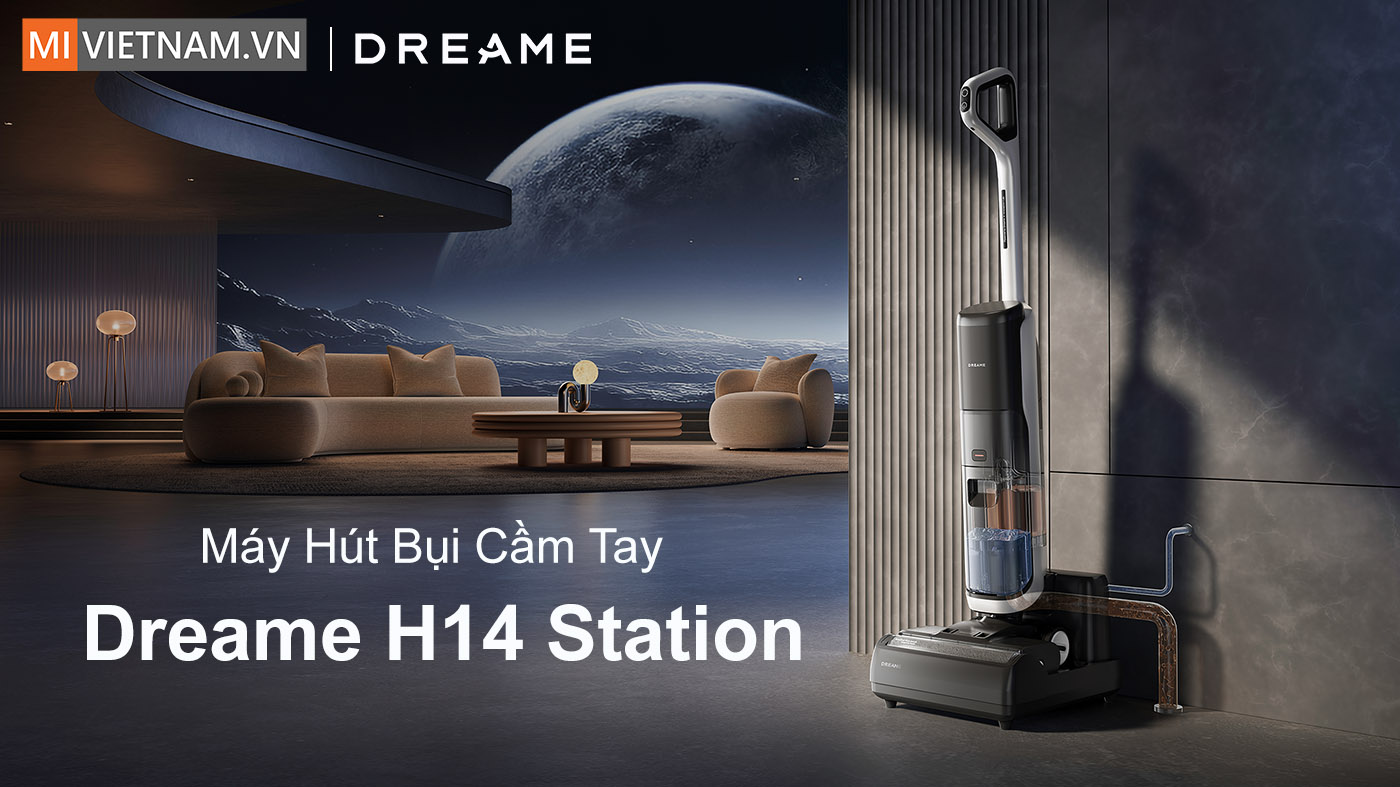 Máy hút bụi cầm tay Dreame H14 Station