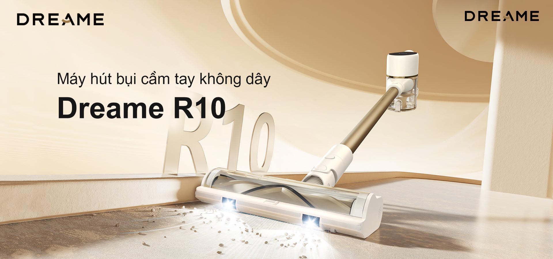 Máy hút bụi cầm tay không dây Dreame R10 2025