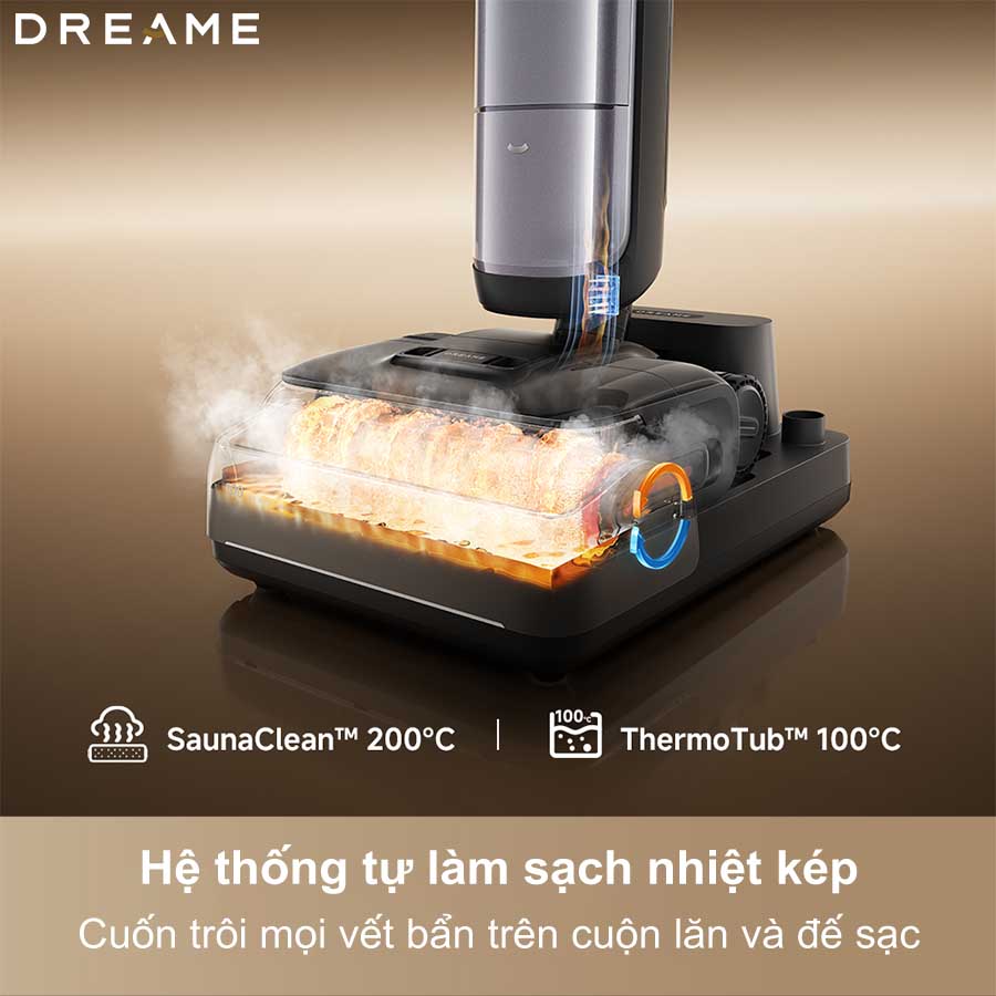 Máy hút bụi lau sàn Dreame H16 Pro Steam
