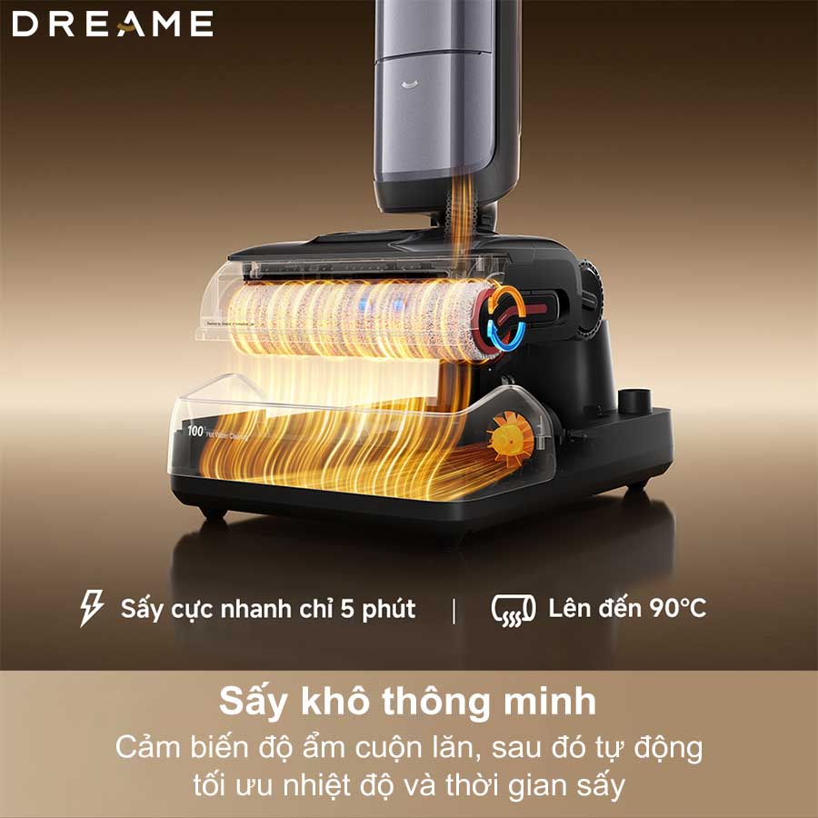 Máy hút bụi lau sàn Dreame H16 Pro Steam