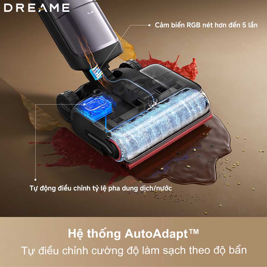 Máy hút bụi lau sàn Dreame H16 Pro Steam