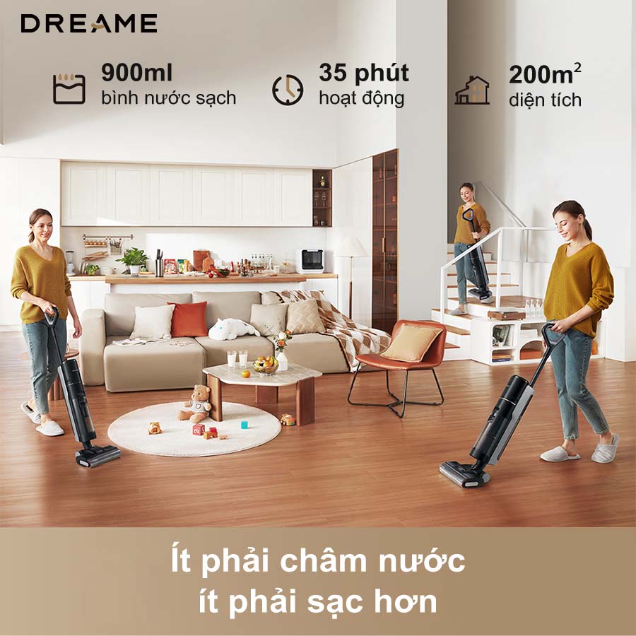 Máy hút bụi lau nhà Dreame G10 Pro