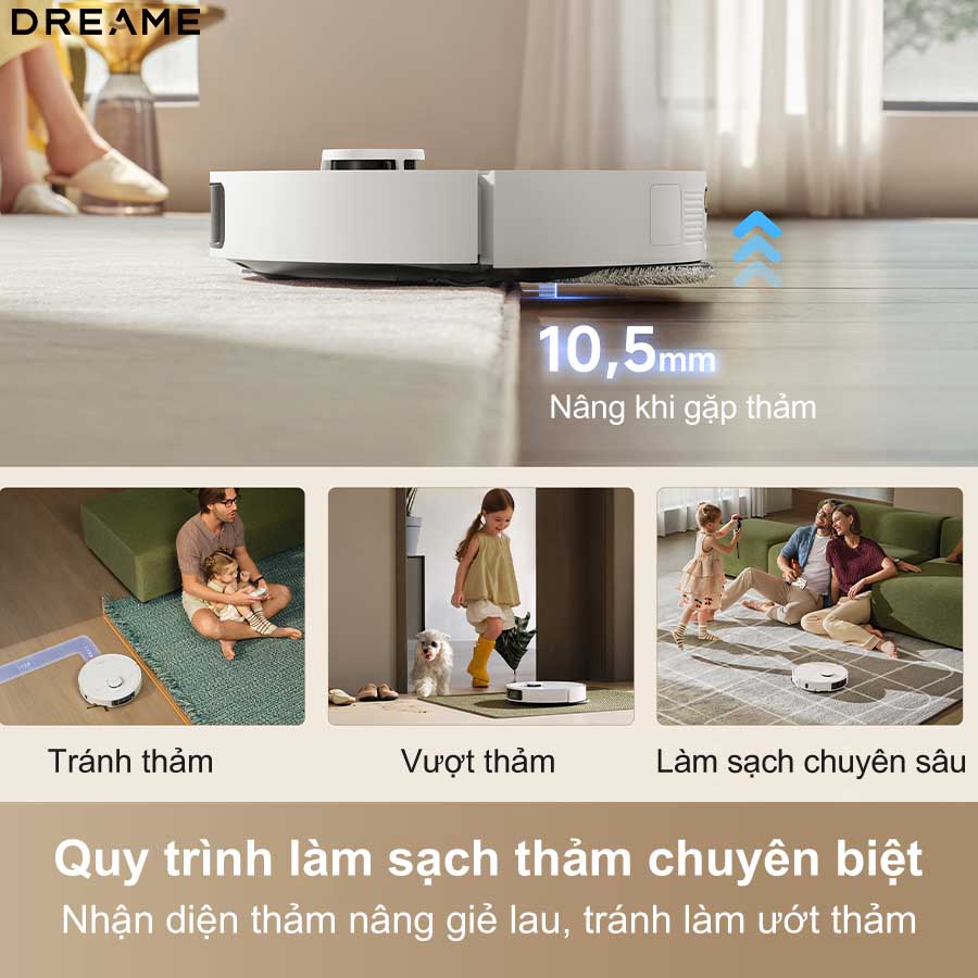 Robot hút bụi lau nhà Dreame L10s Ultra Gen 3