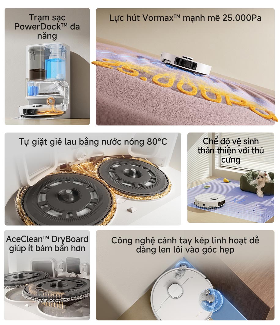 Robot hút bụi lau nhà Dreame L50 Ultra CE
