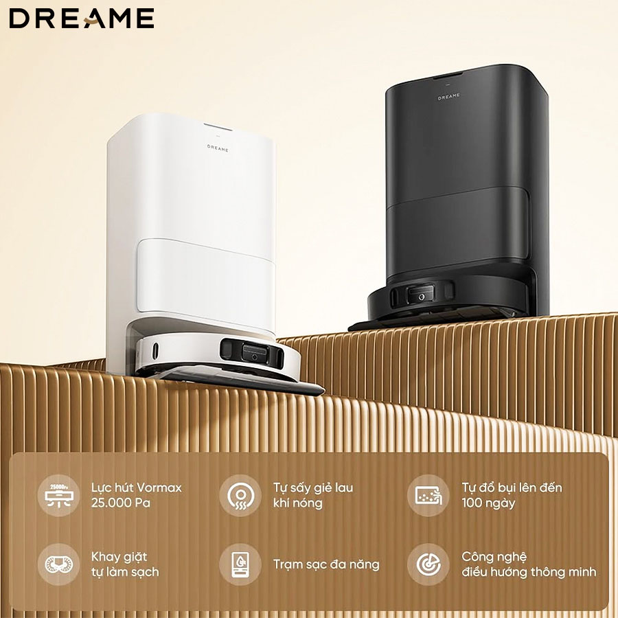 Robot hút bụi lau nhà Dreame D30 Ultra CE