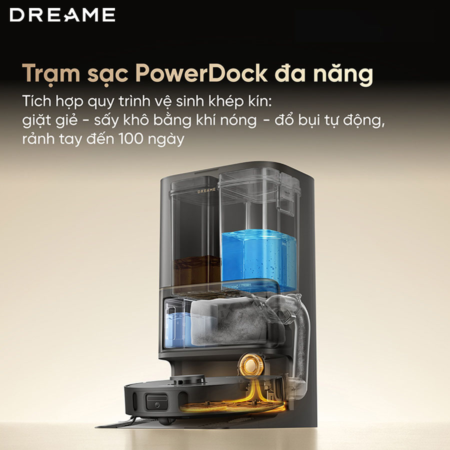 Robot hút bụi lau nhà Dreame D30 Ultra CE