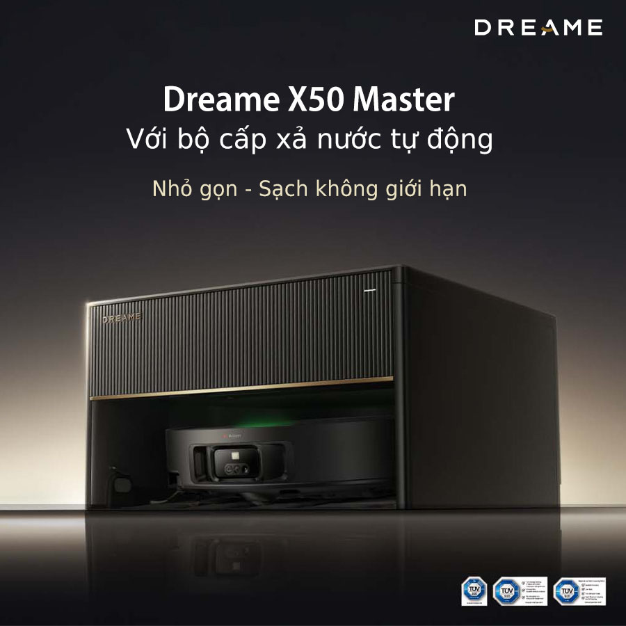 Robot hút bụi Dreame X50 Master
