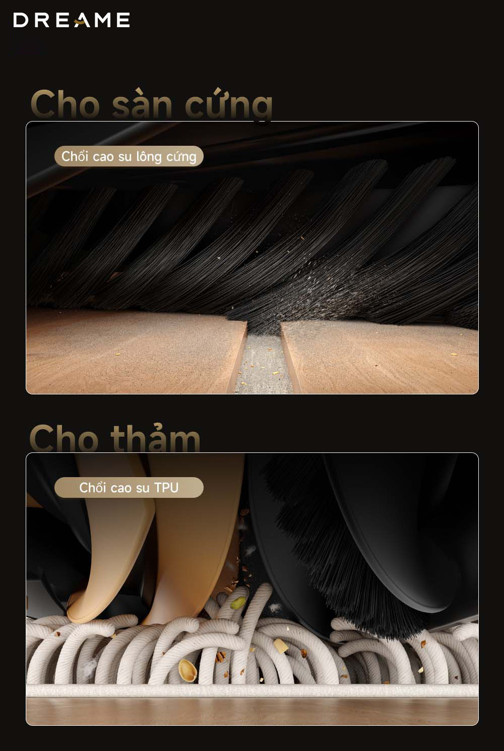 Robot hút bụi Dreame X50 Master