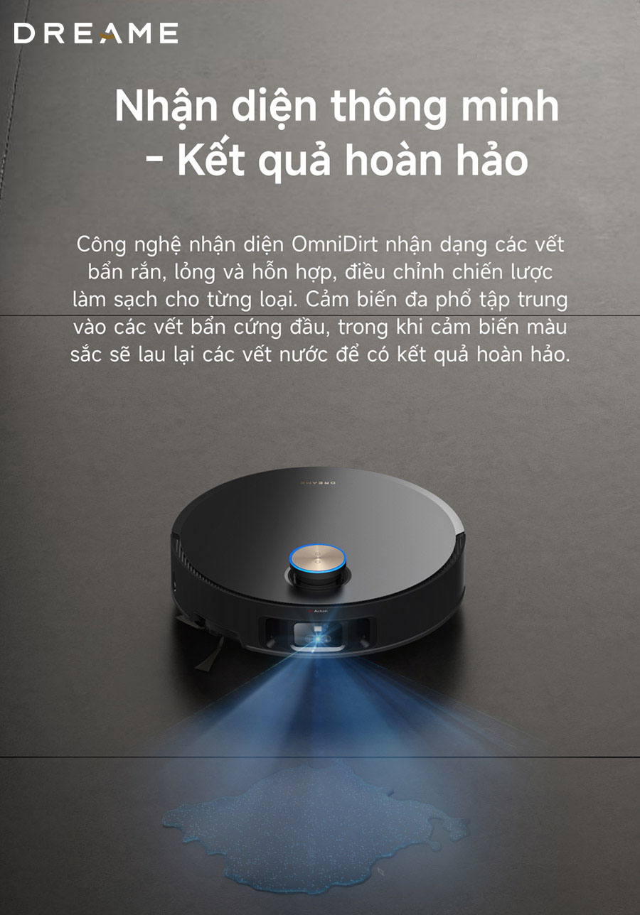 Robot hút bụi Dreame X50 Master